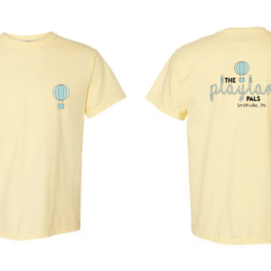 banana colored shirt